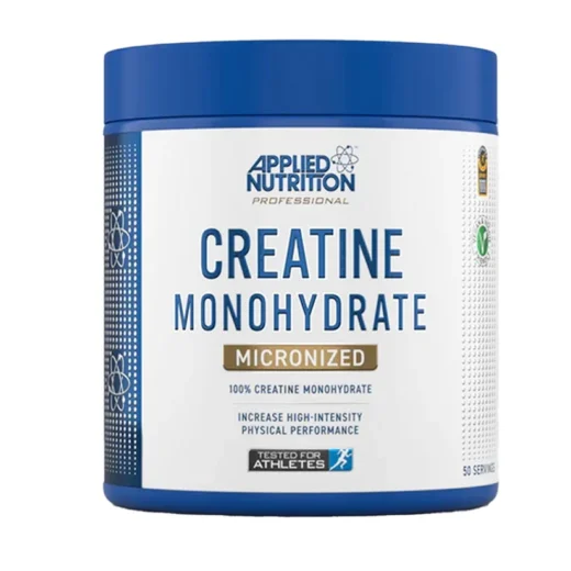 APPLIED NUTRITION CREATINE MONOHYDRATE POWDER – 50 SERVING UNFLAVOURED